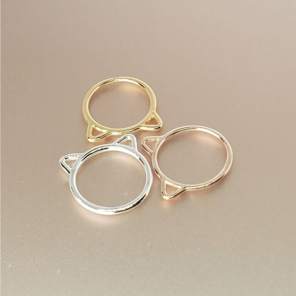 Cat Ears Ring - 1 Ring - Picture 1 of 3